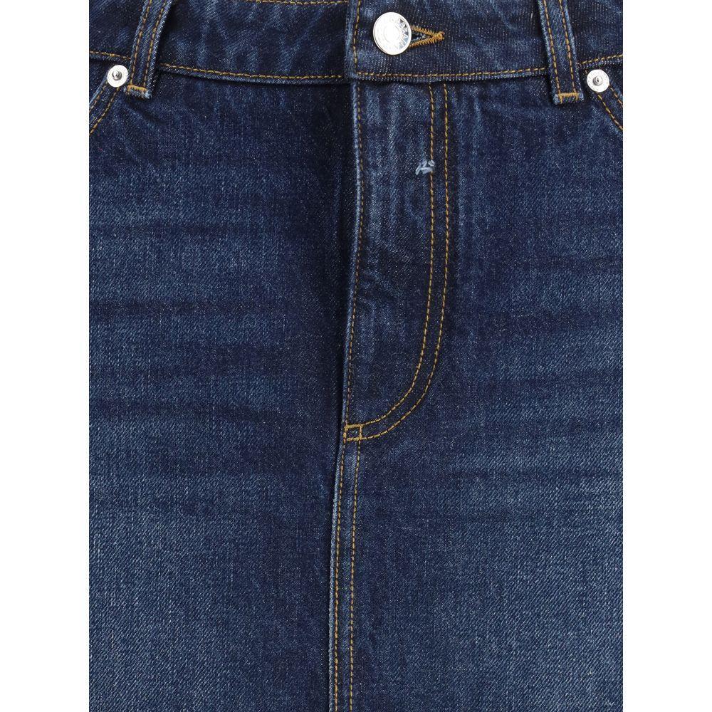 Dolce & Gabbana Denim Miniskirt DO-F4C2TDG8NQ1S9001-IT40 | M