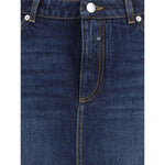 Dolce & Gabbana Denim Miniskirt DO-F4C2TDG8NQ1S9001-IT40 | M