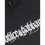 Dolce & Gabbana Black Graphic Printed Cotton Short Sleeves T-shirt TSH86448-52