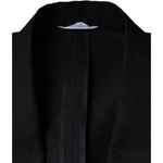 Dolce & Gabbana Black Linen Double Breasted Dress Blazer JKT4072-54