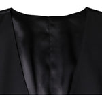 Dolce & Gabbana Black Wool Waistcoat Dress Formal Vest TSH83842-44