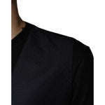 Dolce & Gabbana Black Wool Waistcoat Dress Formal Vest TSH87113-54