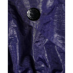 Dolce & Gabbana Blue Cotton Stretch Full Zip Bomber Jacket JKT3876-54