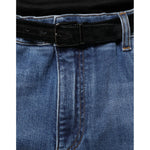 Dolce & Gabbana Blue Washed Cotton Stretch Men Denim Jeans PAN75600-58