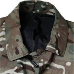 Dolce & Gabbana Multicolor Camouflage Collared Coat Jacket JKT41252-52