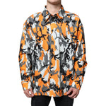 Dolce & Gabbana Multicolor Camouflage Cotton Denim Collared Jacket TSH87096-42