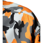 Dolce & Gabbana Multicolor Camouflage Cotton Denim Collared Jacket TSH87096-42