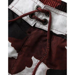 Dolce & Gabbana Multicolor Camouflage DG Logo Beachwear Shorts Swimwear PAN75511-3