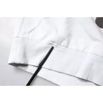 Dolce & Gabbana White Caesar Cotton Hooded Pullover Sweater TSH87226-54