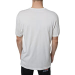 Dolce & Gabbana White Logo Embossed Cotton Crewneck T-shirt TSH86632-54