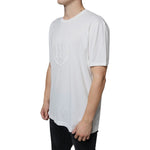 Dolce & Gabbana White Logo Embossed Cotton Crewneck T-shirt TSH86632-54