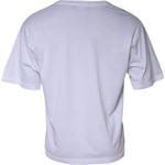 Dolce & Gabbana White Logo Patch Cotton Crew Neck T-shirt TSH84882-50