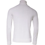 Dolce & Gabbana White Long Sleeve Turtleneck Men Pullover Sweater TSH87067-52