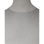 Dolce & Gabbana White Long Sleeve Turtleneck Men Pullover Sweater TSH87080-54