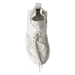 Dolce & Gabbana White Mesh Sorrento Trekking Sneakers Shoes LA11549-35