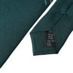Dolce & Gabbana Green Printed 100% Silk Adjustable Men Tie KRA3298