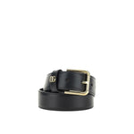 Dolce & Gabbana Leather Logo Belt DO-8735415926996-80 CM / 32 INCHES