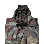 Dolce & Gabbana Multicolor Camouflage Button Hooded Jacket JKT4140-54