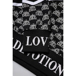 Dolce & Gabbana Multicolor Cotton Crew Neck Pullover Sweater TSH90293-46