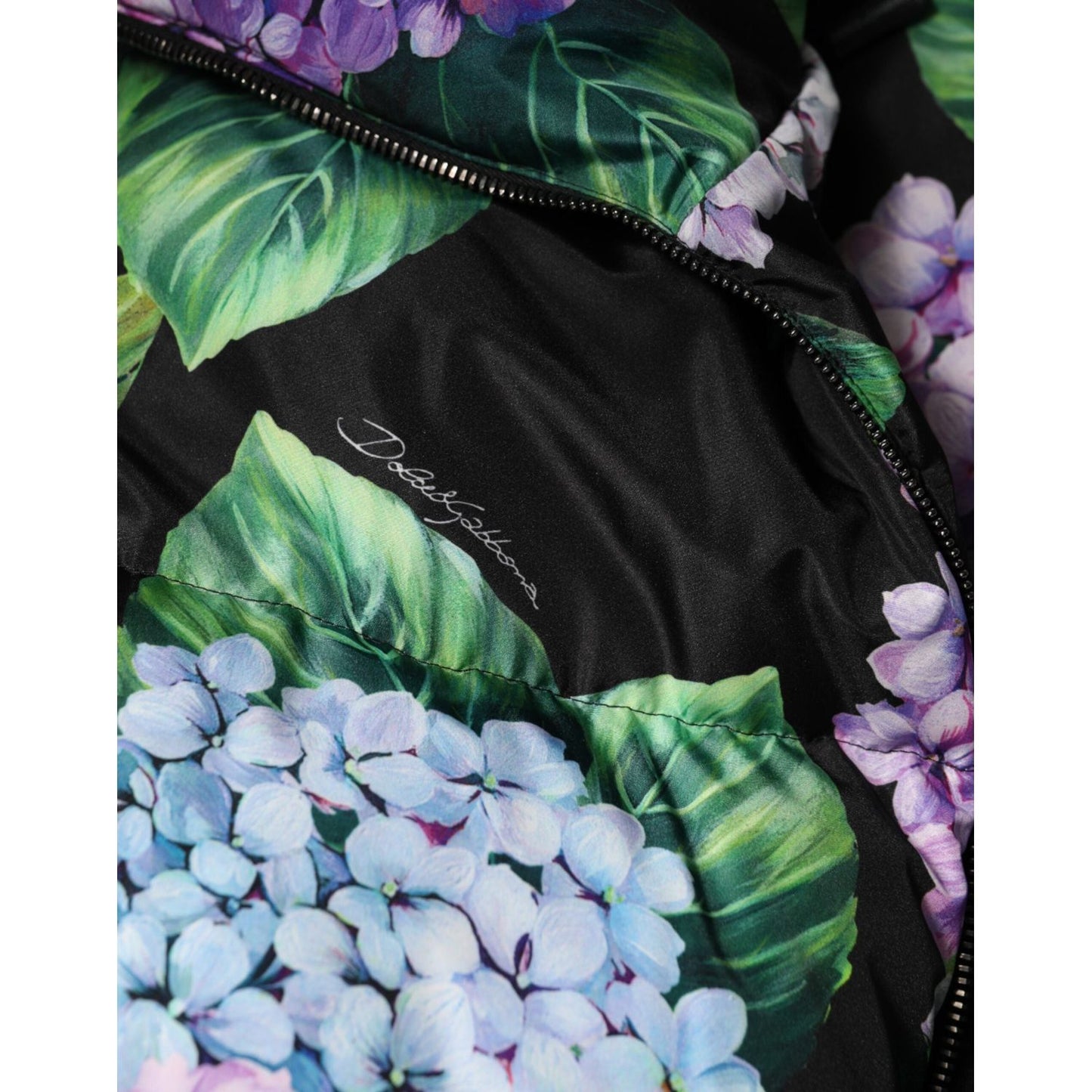 Dolce & Gabbana Multicolor Floral Print Puffer Quilted Jacket JKT41493-40