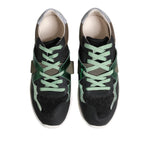 Dolce & Gabbana Multicolor Lace Up Low Top Sneakers Shoes MV7318-41.5