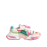 Dolce & Gabbana Multicolor Leather Airmaster Low Top Sneaker Shoes LA12856-35