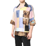Dolce & Gabbana Multicolor Patchwork Short Sleeve Shirt TSH87770-40