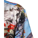 Dolce & Gabbana Multicolor Printed Casual Short Sleeve Shirt TSH90795-41