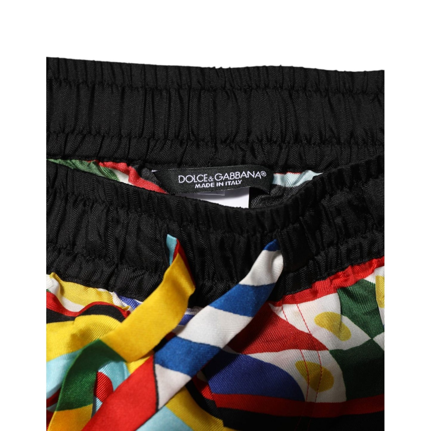 Dolce & Gabbana Multicolor Sicilian Carretto Shorts Swimwear BIK1694-48