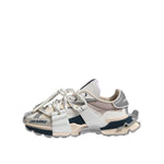 Dolce & Gabbana Multicolor Space Low Top Men Sneakers Shoes MV7507-44