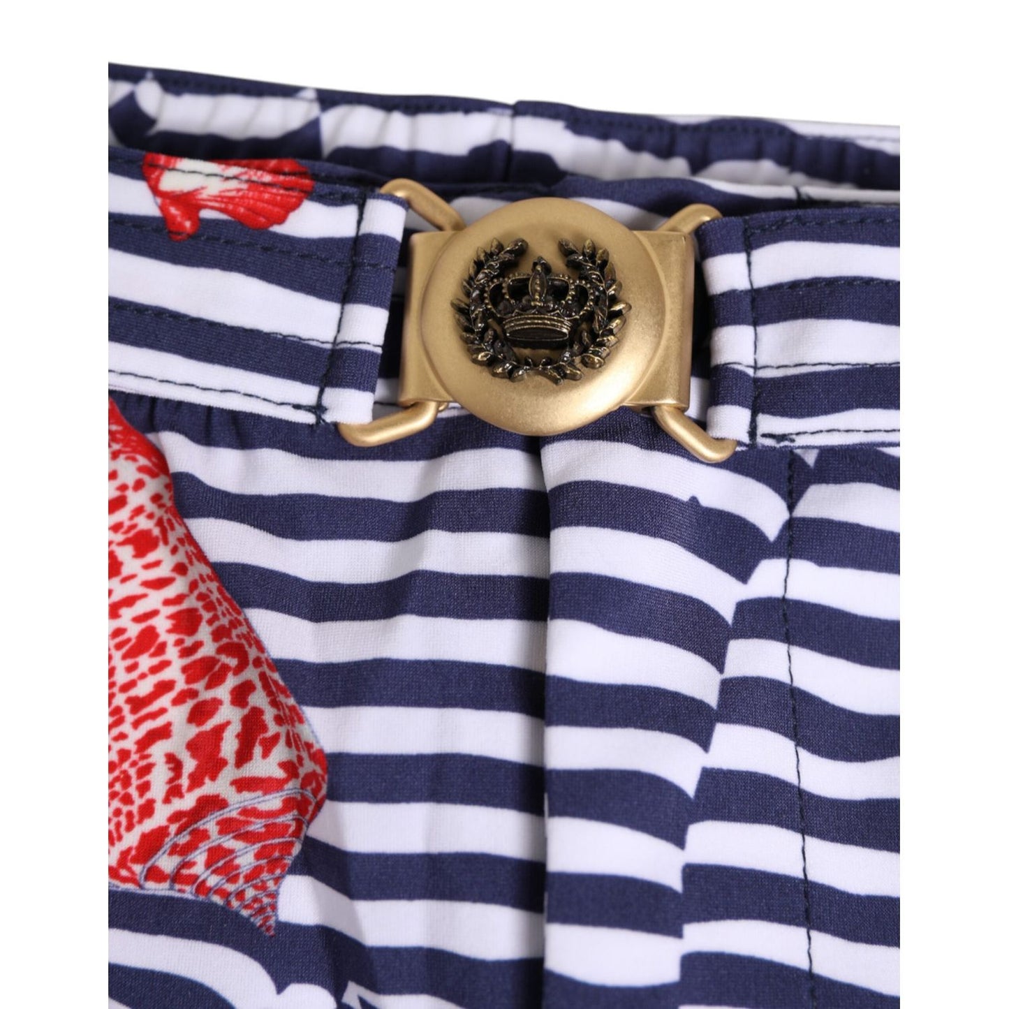Dolce & Gabbana Multicolor Striped Beachwear Swim Trunk Swimwear BIK1679-4