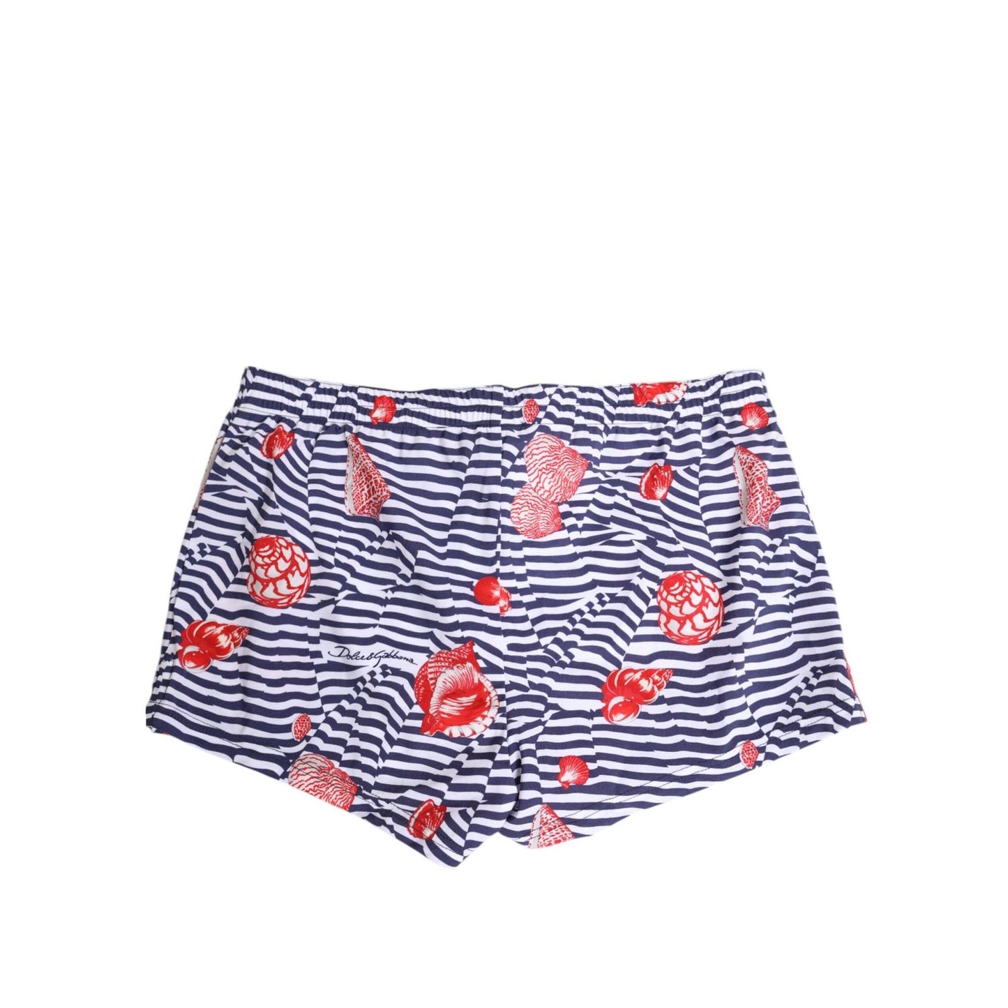 Dolce & Gabbana Multicolor Striped Beachwear Swim Trunk Swimwear BIK1679-4