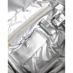 Dolce & Gabbana Silver Quilted Filled Crossbody Shoulder Bag SICILY Bag BAG4732