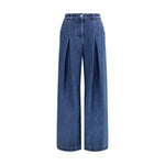 Dolce & Gabbana Straight Jeans with pinces DO-FTDB9DG8NR2S9001-IT40 | M