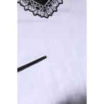 Dolce & Gabbana White Cotton DG Heart Logo Embroider T-shirt TSH90619-52