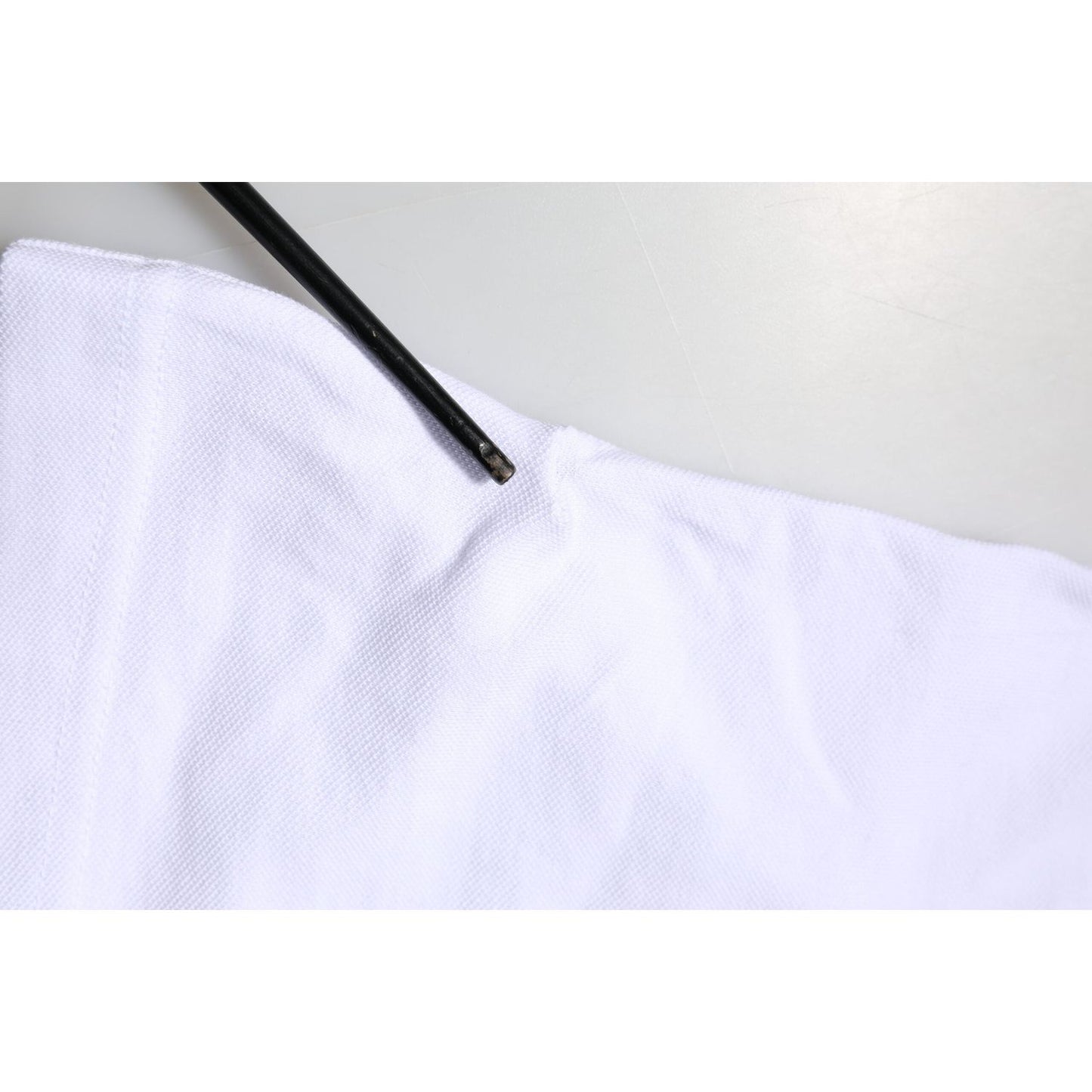 Dolce & Gabbana White Cotton DG Heart Logo Embroider T-shirt TSH90619-52