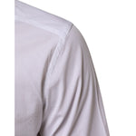 Dolce & Gabbana White Cotton GOLD Long Sleeves Formal Men Shirt TSH90814-40