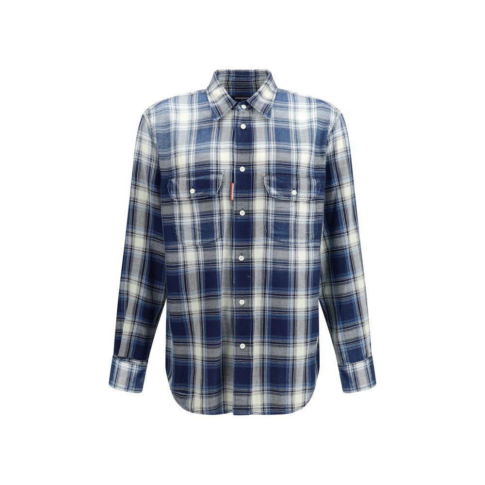 Dsquared² Canadian check Shirt DS-S74DM0958D35206001F-IT46 | S