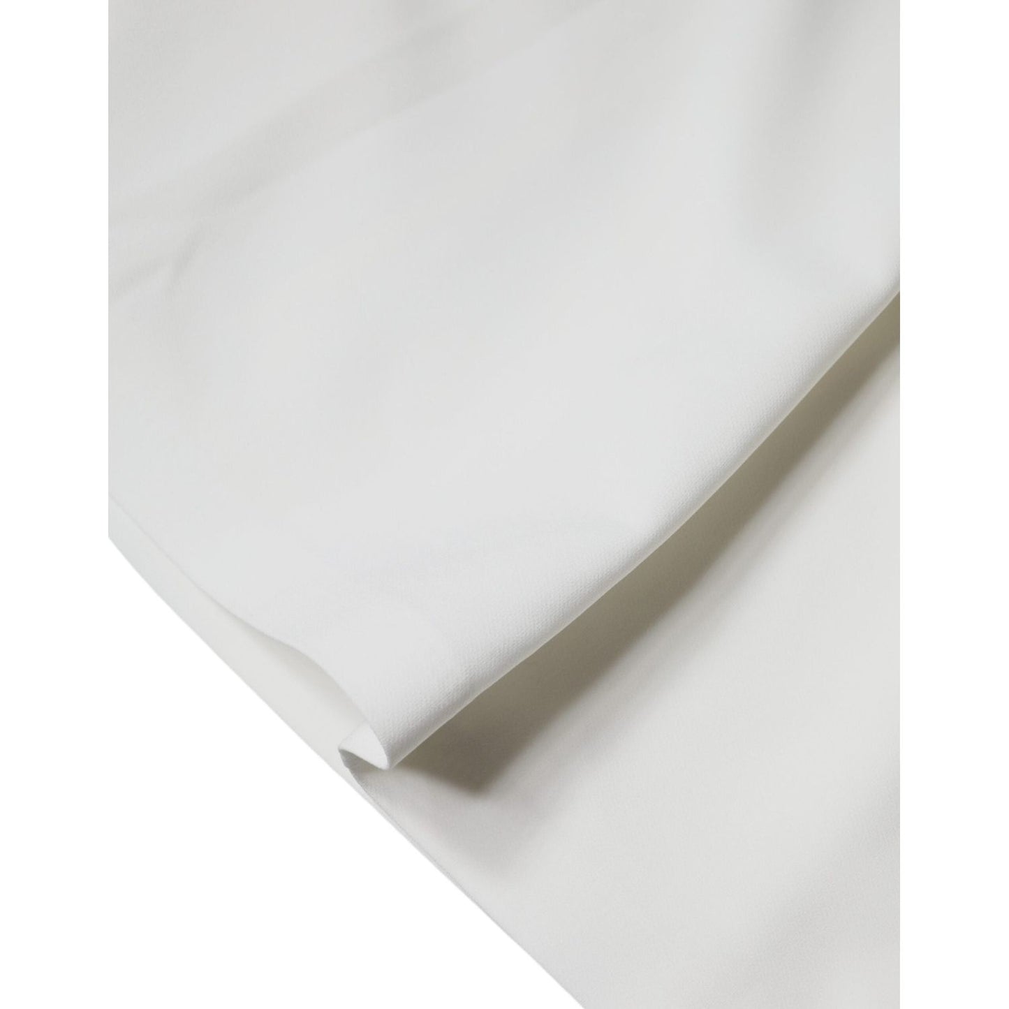Elisabetta Franchi White Sleeveless Bodycon Sheath Mini Dress DR281372-42