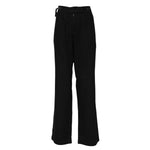 Ermanno Scervino Black Straight Fit High Waist Pants PAN74831-40