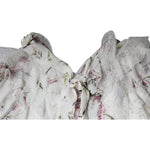 Ermanno Scervino White Floral Ruffles Lace Long Sleeves Maxi Dress DR81490-44