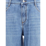 Ermanno Scervino Wide leg Jeans ER-D477P367GKW94037-IT40 | M