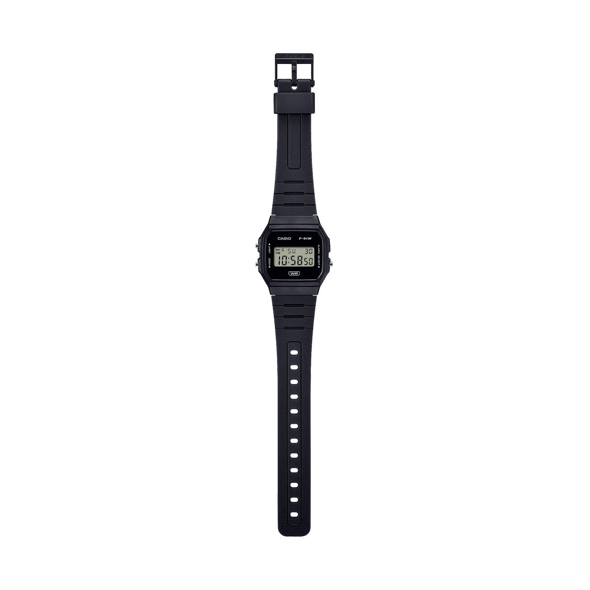 CASIO VINTAGE Mod. F-91 BIO RESIN STRAP - GUN F-91WB-1AEF