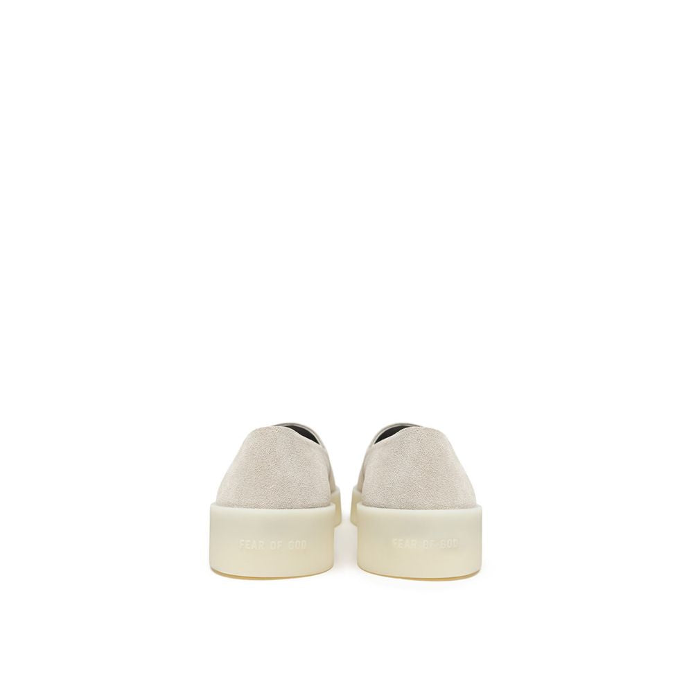 Fear Of God Gray Leather Moccassin FE-936720051516-EU43/US10