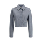 Fendi Cropped denim Jacket FE-FLF811ASMBF1RX3-IT40 | M