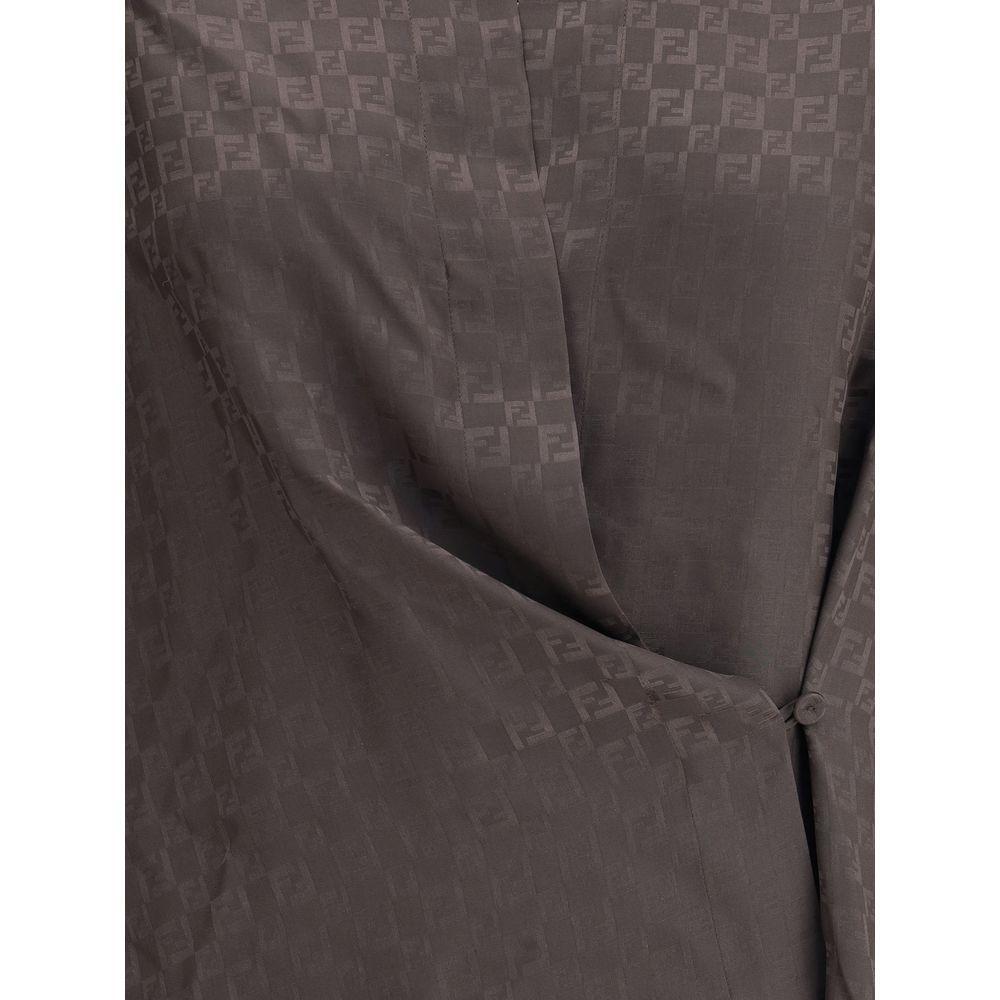 Fendi Silk jacquard Shirt FE-FS8287AUQGF1T6H-IT40 | M