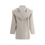 Fendi Wool Coat with removable hood FE-FJ7587A5HDF1MYZ-IT38 | S