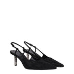 Givenchy Black Fabric High Heel Pumps GI-8547465134345-EU36/US6