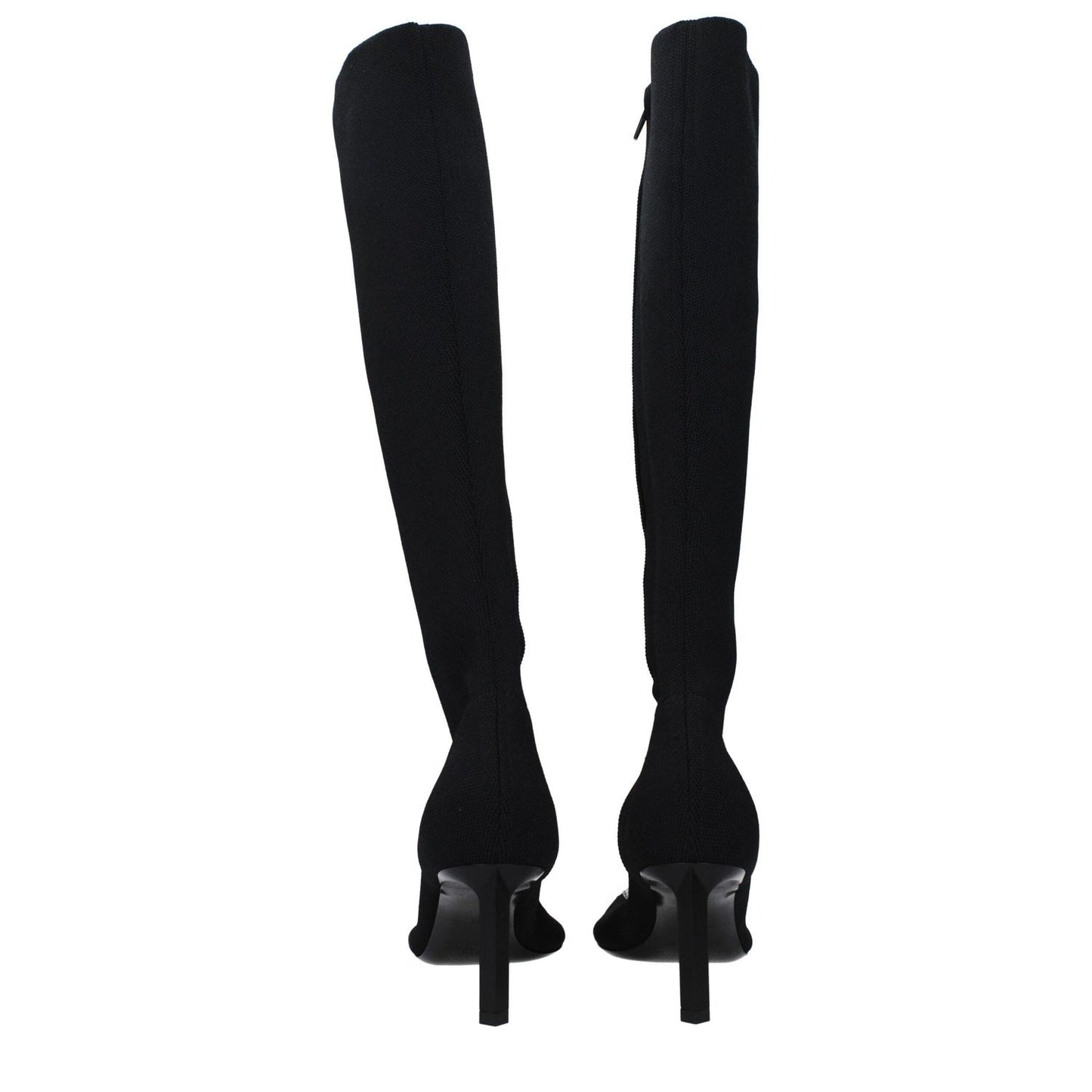 Givenchy Black Fabric Lace-Up Boots GI-9482729914633-EU39/US9