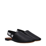 Givenchy Black Leather Slides GI-9474460156169-EU35/US5